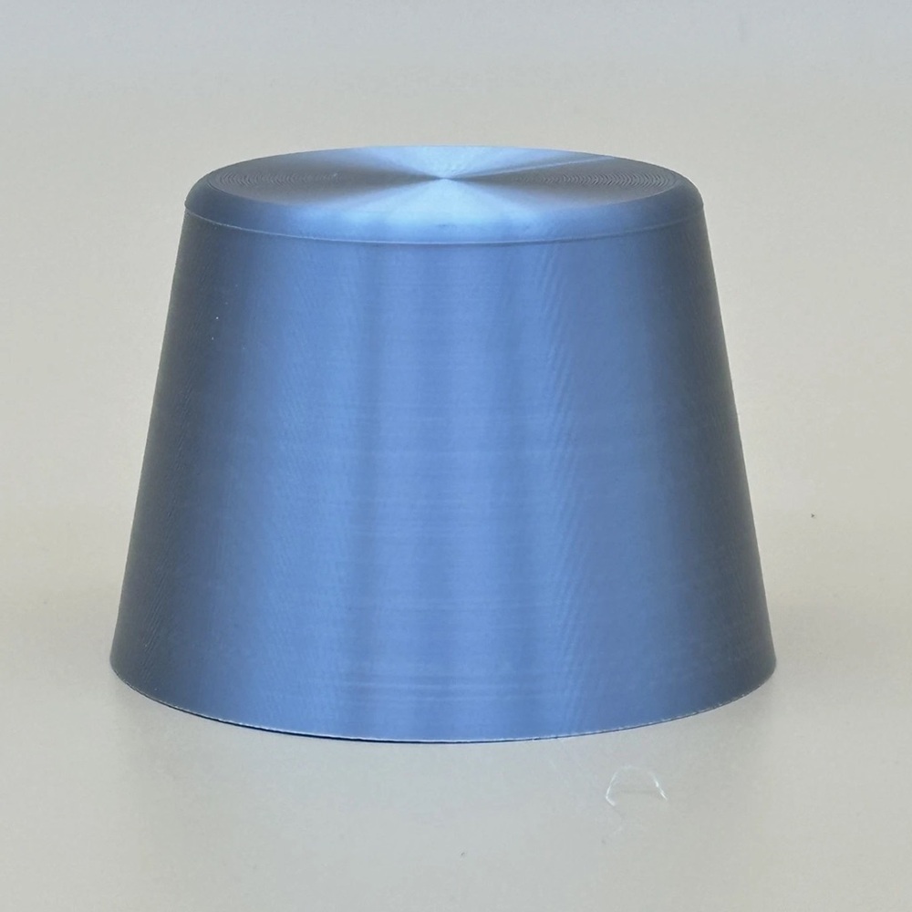 Lava Lamp 3D Printed SILVER CAP TOP Fits 16.3” 52oz Lamps ONLY! SHIPS FAST.